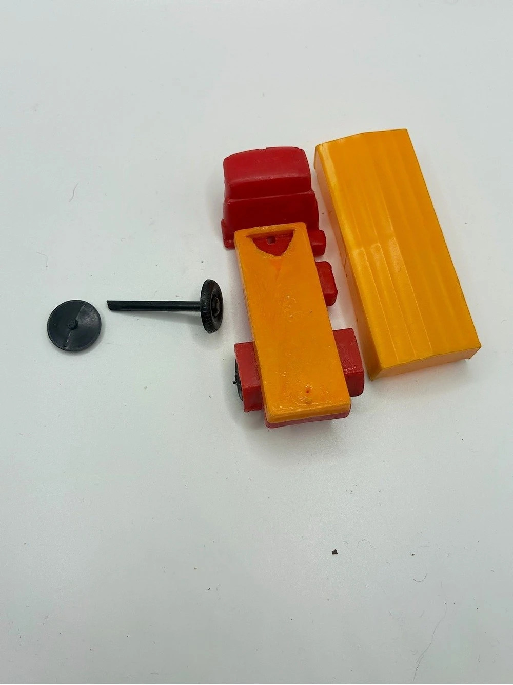 Orange & Red Toy Vehicle